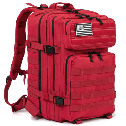 QT&QY Tactical Backpacks Outdoor 45L Large Capacity Man 3 Days Molle Hking Bags For Outdoor Trekking Camping Backpack