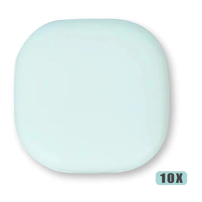 Mini LED Magnifying Makeup Mirror – 5X/10X Folding Compact Travel Vanity Mirror