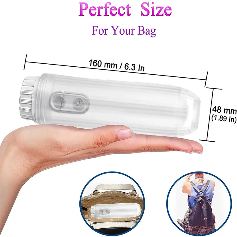 🚿 Pocket Handheld Automatic Bidet – Portable & Hygienic Toilet Sprayer for Travel & Personal Care! ✨💦