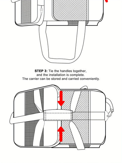 Dog Carrier Pet Carrier for Small Medium Cats Dogs Puppies up to 16 Lbs, TSA Airline Approved Small Dog Carrier Soft Sided