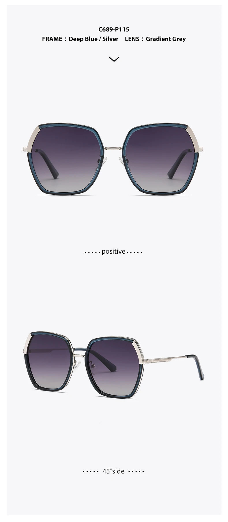 New Polarized Sunglasses Women UV400 Sun Glasses Men Metal Eyeglasses Frame Driving Beach Party Travel Anti Glare Shade Eyewear