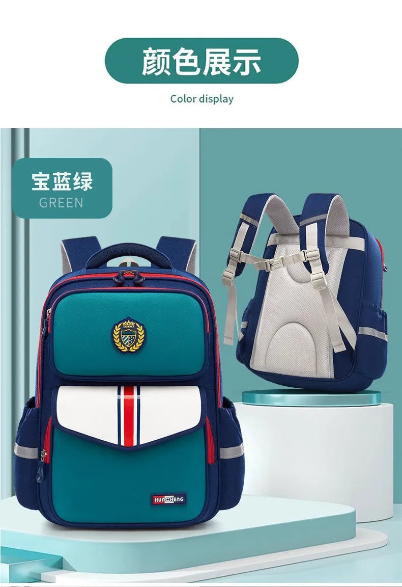 Kids' Orthopedic Waterproof School Backpack – Durable, Comfortable & Spacious Book Bag for Boys & Girls!