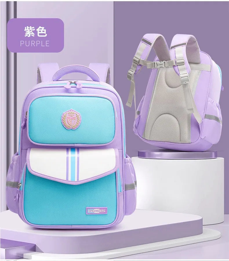 Kids' Orthopedic Waterproof School Backpack – Durable, Comfortable & Spacious Book Bag for Boys & Girls!