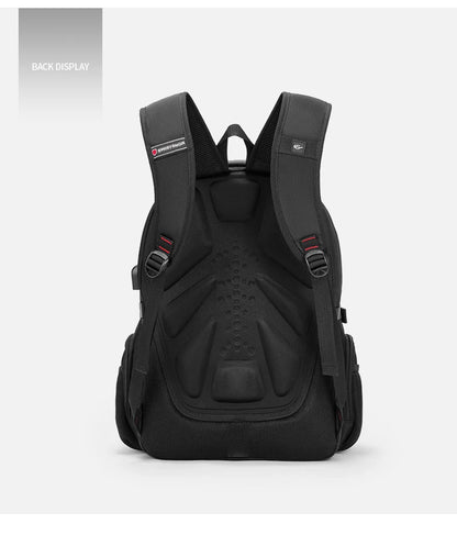 2025 Waterproof Laptop Backpack – 17/20 Inch Oxford Travel Rucksack for Men & Women, School Bag with Modern Design