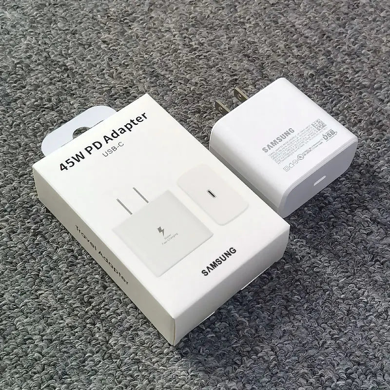 Samsung 45W Super Fast Charger – US Plug Adapter for Galaxy S, Note & Z Series!