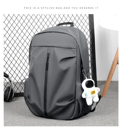 Fashion 35L High Capacity Waterproof Backpack – Trendy Laptop School Travel Bag for Men and Women