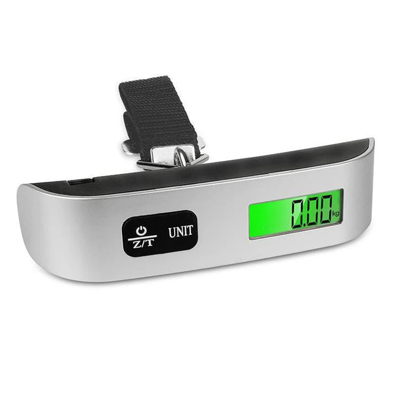 Digital LCD Display 110lb/50kg Electronic Luggage Hanging Suitcase Travel Weighs Baggage Bag Weight Balance Portable Scale Tool