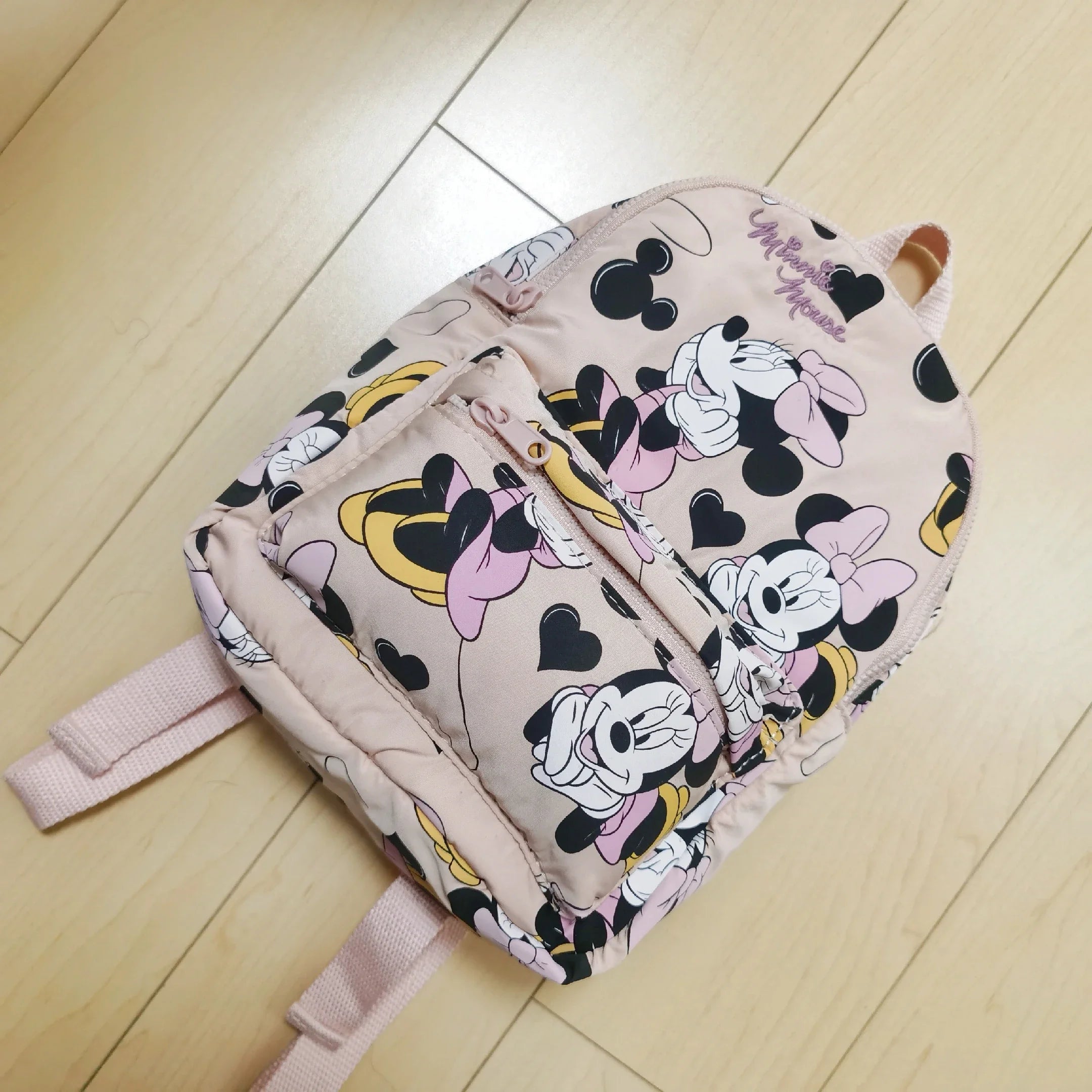 Disney Minnie Mouse Large-Capacity Backpack – Adorable & High-Quality School Bag for Girls!