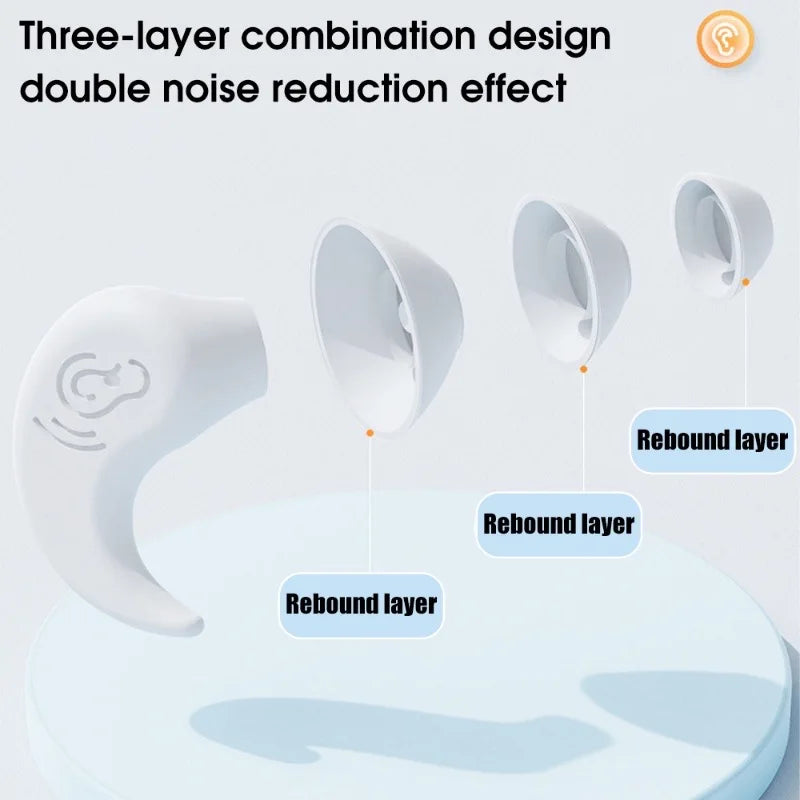 Sleep Soundly & Swim Confidently: Premium Waterproof Anti-Noise Silicone Earplugs for Ultimate Soundproof Comfort!