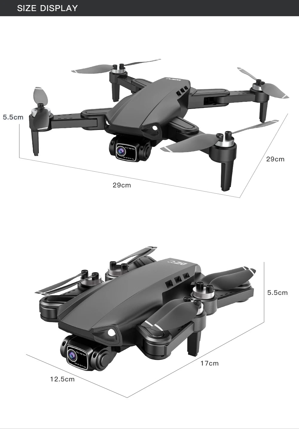 L900 PRO SE GPS Drone – 4K Dual Camera, 5G WiFi FPV, Brushless Motor, Foldable Quadcopter