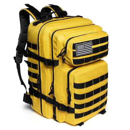 QT&QY Tactical Backpacks Outdoor 45L Large Capacity Man 3 Days Molle Hking Bags For Outdoor Trekking Camping Backpack