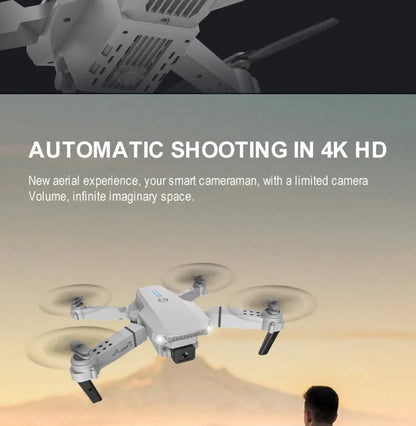 KBDFA E88 Pro 2023 WiFi FPV Drone – Foldable Quadcopter with 4K HD Camera & Altitude Hold