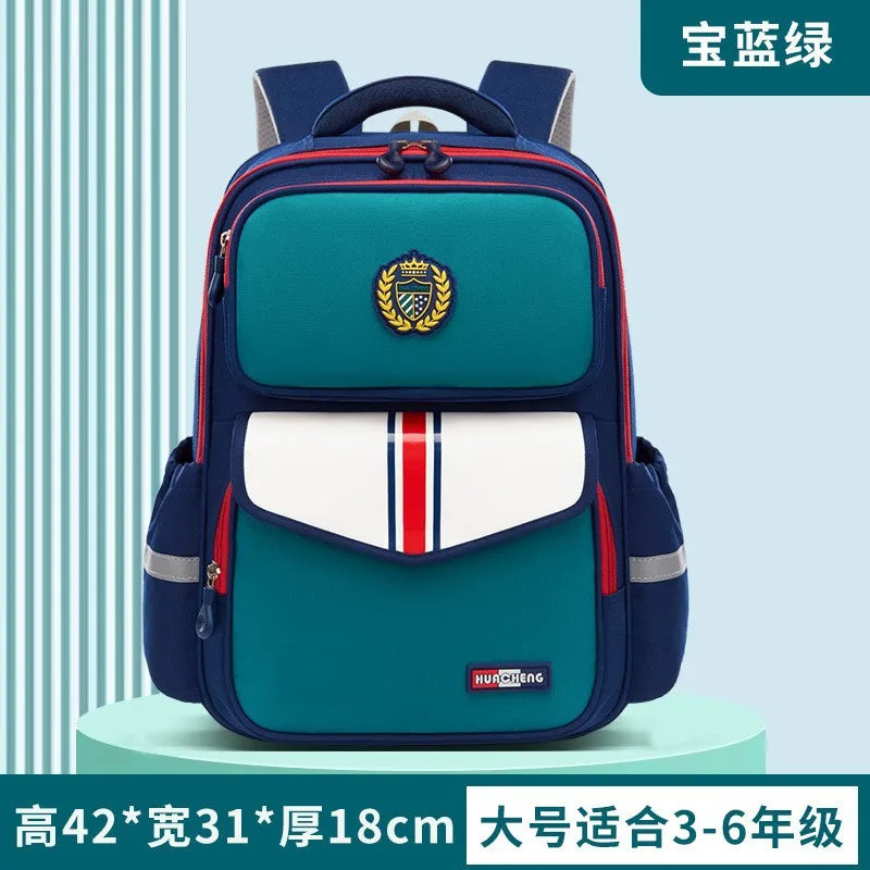 Kids' Orthopedic Waterproof School Backpack – Durable, Comfortable & Spacious Book Bag for Boys & Girls!