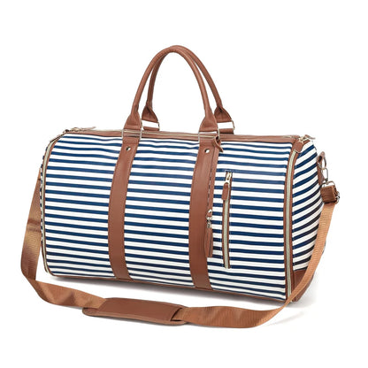 Versatile Travel Folding Bag – Large-Capacity Handbag & Crossbody Backpack for Storage & Outdoor Use