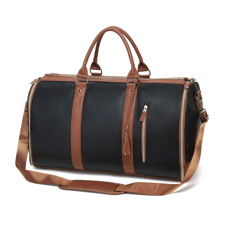 Versatile Travel Folding Bag – Large-Capacity Handbag & Crossbody Backpack for Storage & Outdoor Use
