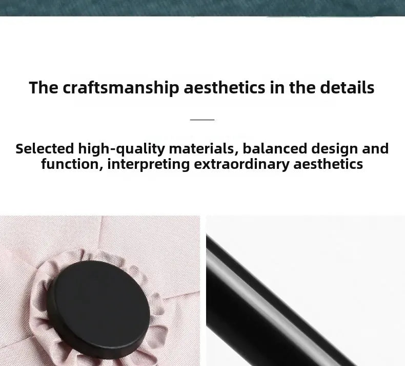 Automatic UV Umbrella Black Glue Sun And Rain Dual Purpose Sunshade Umbrella Logo Printable Three Fold UV Protection Business Ad