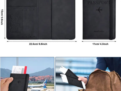 ravel Passport Holder – Secure Passport Wallet & Organizer for Men & Women