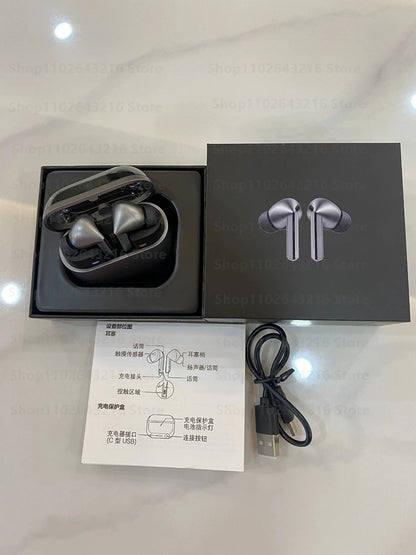 2024 New Buds 3 Pro True Wireless Bluetooth Earphone Headphone HiFi Sound Low Latency Noise Reduction Earbuds for IPhone Android