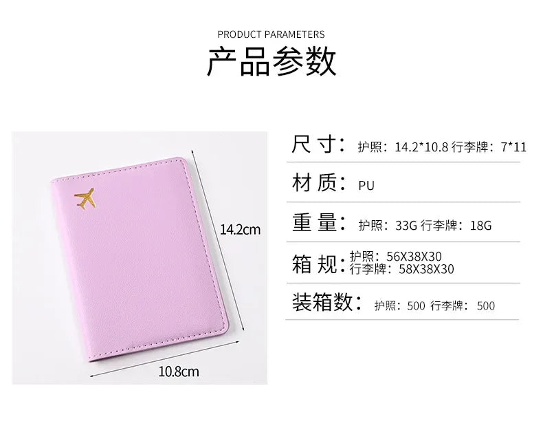 Multifunctional PU Leather Passport Wallet – Stylish & Secure Travel Organizer for Men & Women!