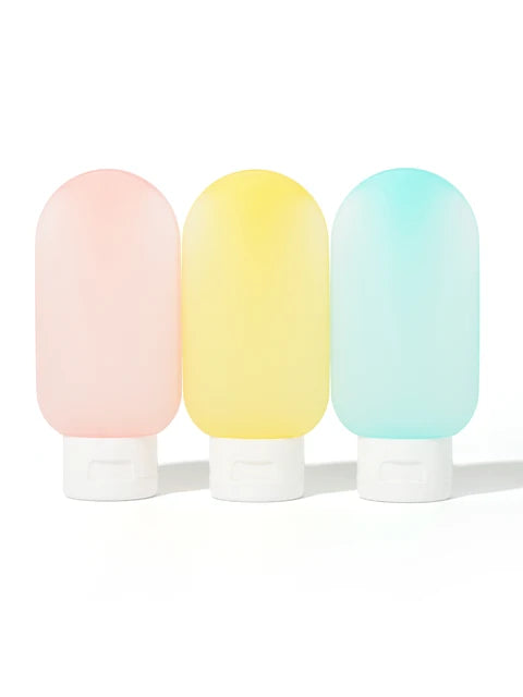 Refillable Travel Bottle Set – Perfume, Lotion, Shampoo & Shower Gel Dispensers 💧🌿