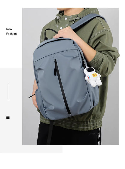 Fashion 35L High Capacity Waterproof Backpack – Trendy Laptop School Travel Bag for Men and Women