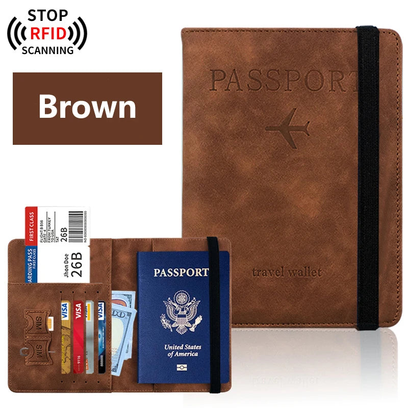 ravel Passport Holder – Secure Passport Wallet & Organizer for Men & Women