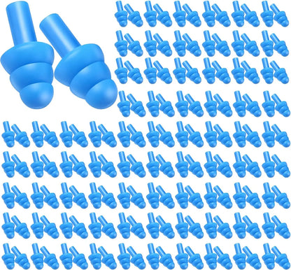 🌙 Sleep Soundly & Swim Safely – Waterproof Noise-Cancelling Silicone Earplugs with Convenient Carry Box! 🏊✨