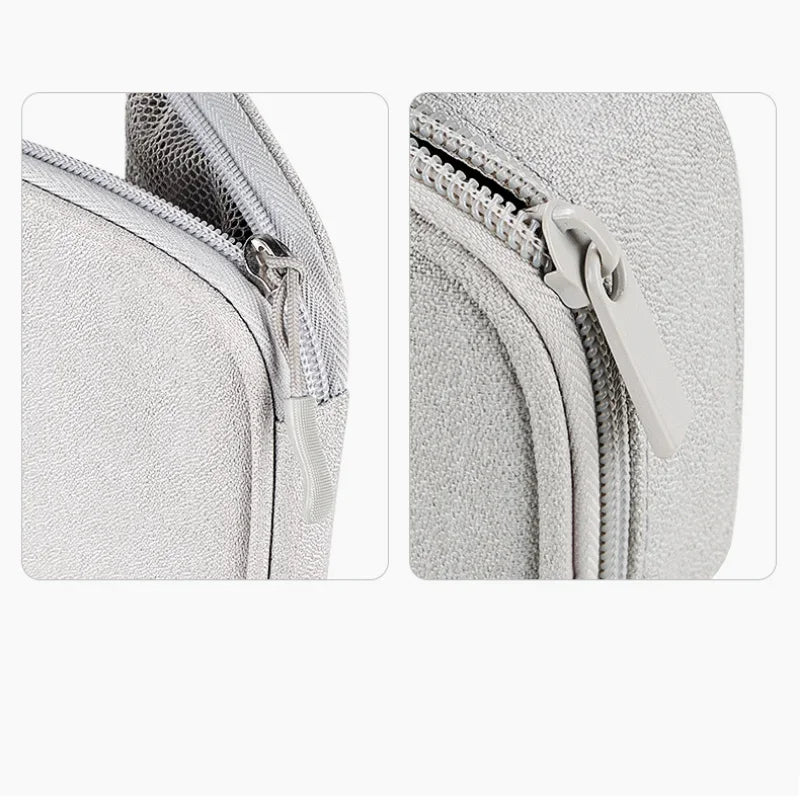 Waterproof Portable Cable Organizer – Digital Storage Bag for Cables, Power Bank & Earphones
