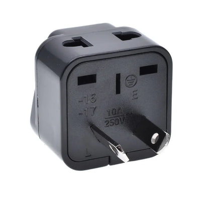 Universal CN US UK EU to AU Plug Adapter - 2 in 1 Australia Converter Socket