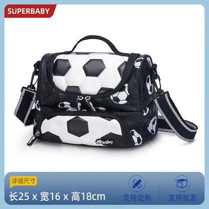 Football-Themed School Backpack – Durable & Stylish Travel Bag for Boys & Teenagers!