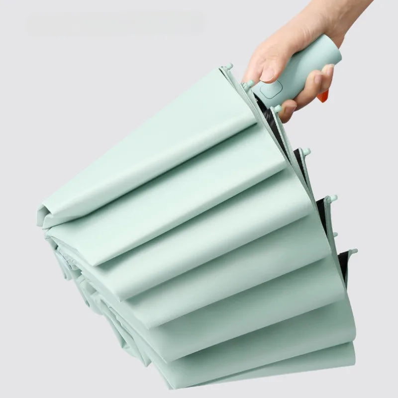 ☔ 72-Bone Windproof Automatic Umbrella – Reinforced, Large & UV-Protective for Ultimate Storm Protection! ☀️🌪️✨
