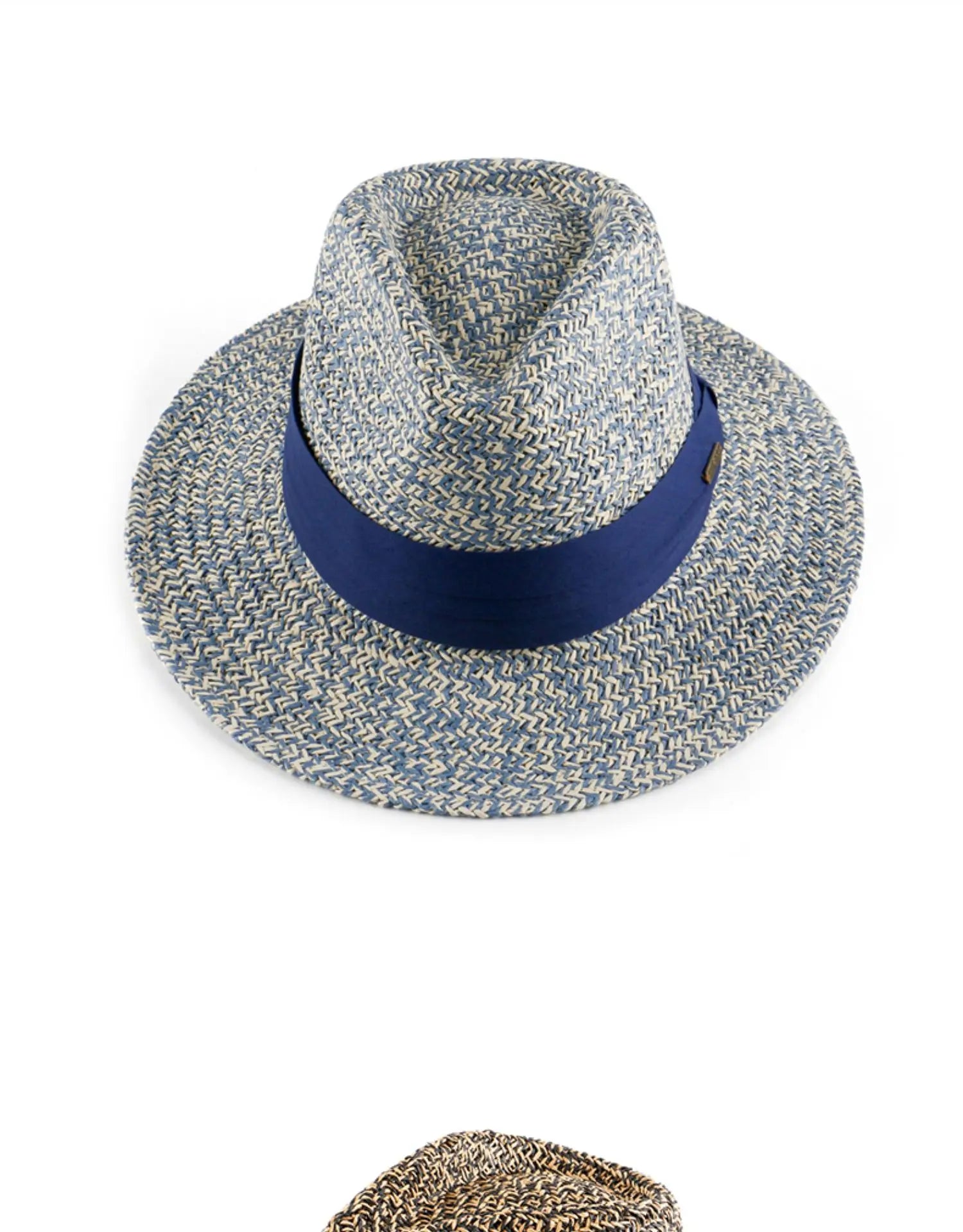 Sombrero Panama Hombre Summer Sun Protection Straw Hat Five Cent Grass Woven Panama Hat For Men Big Head Big Size Gentleman Hats