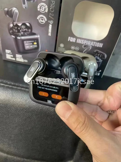 Original JBL Tour PRO 2 True Wireless Bluetooth Earphones Stereo Earbuds sports Headphones with Smart LCD Screen HK version