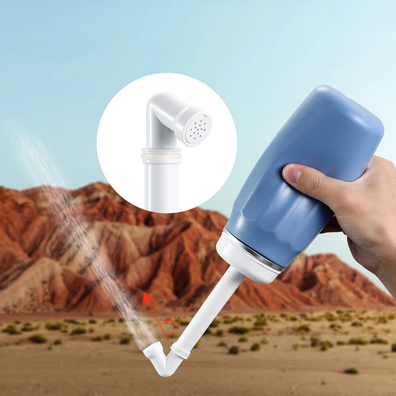🚿 400ml Portable Handheld Bidet – Travel-Friendly Personal Hygiene Spray for Ultimate Cleanliness! ✨💦
