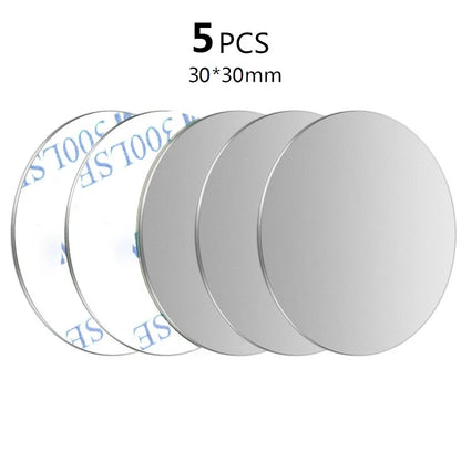 Metal Plate for Magnetic Phone Car Holder Universal Strong Adhesive Replacement Phone Plate Suitable for Phone Magnetic Mount
