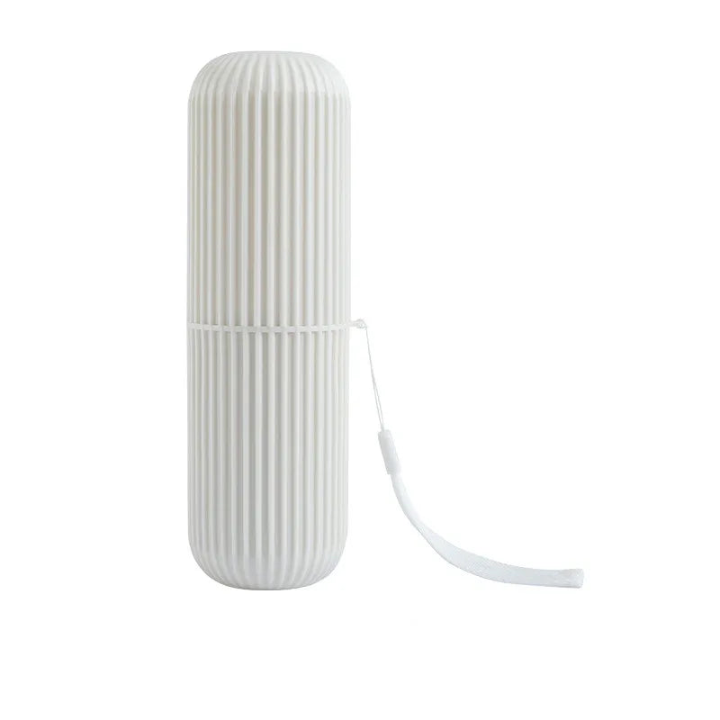 Portable Toothbrush & Toothpaste Holder – Travel Camping Storage Case for Hygiene & Convenience