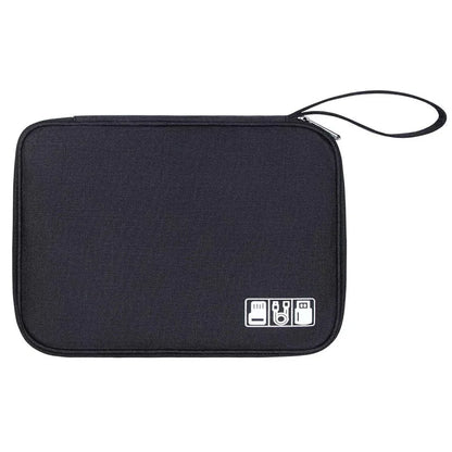 Waterproof Electronics Organizer Bag – Travel Cable & Accessories Storage Pouch