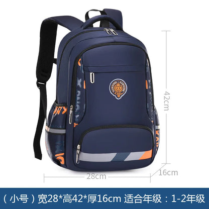 Waterproof Orthopedic School Backpack – Durable & Comfortable Book Bag for Boys & Primary Students!