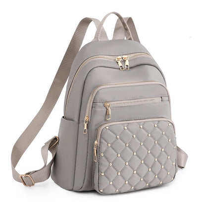 Fashion Nylon Backpack for Women – High-Quality Large Travel and School Bag for Teenage Girls