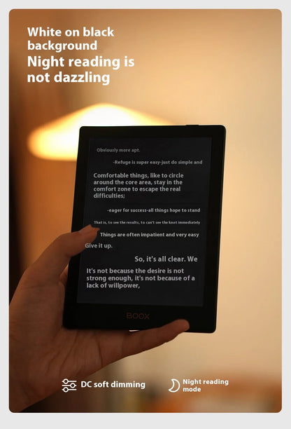 Boox Poke 6 & Poke 6S E-Readers – 6-Inch Portable E-Ink Screen Tablet for E-Books & Note-Taking